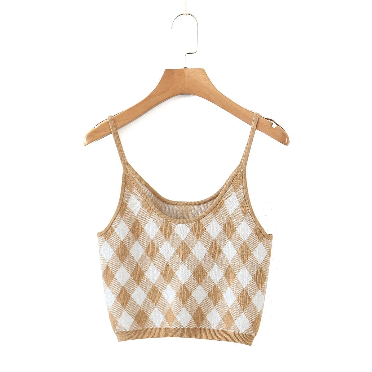 Argyle Tank Top