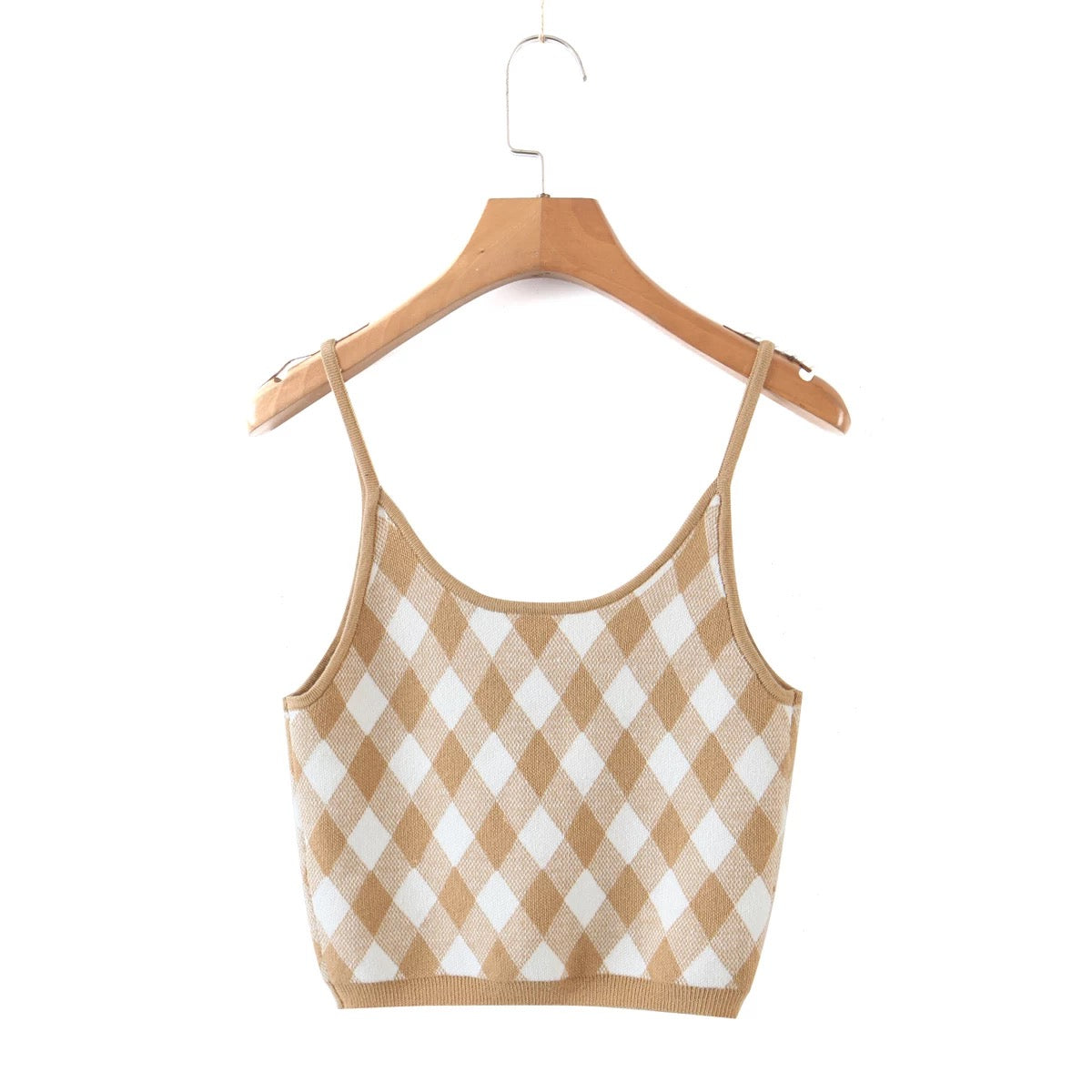 Argyle Tank Top