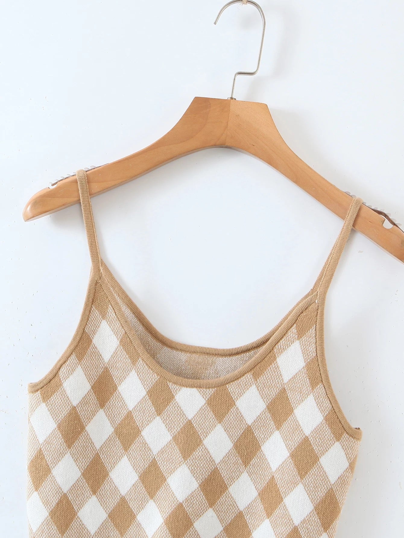 Argyle Tank Top