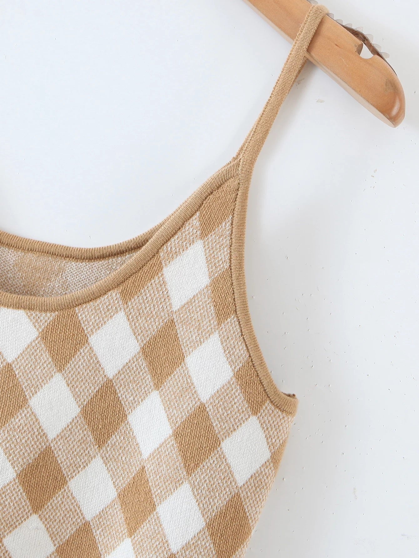 Argyle Tank Top