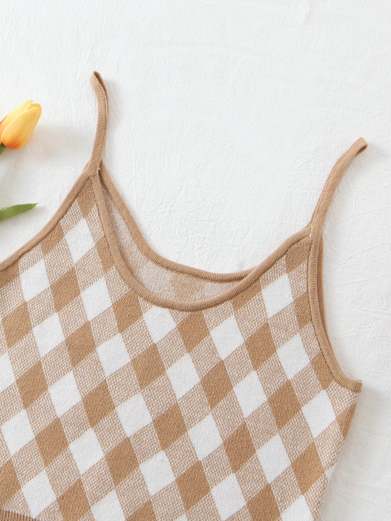 Argyle Tank Top