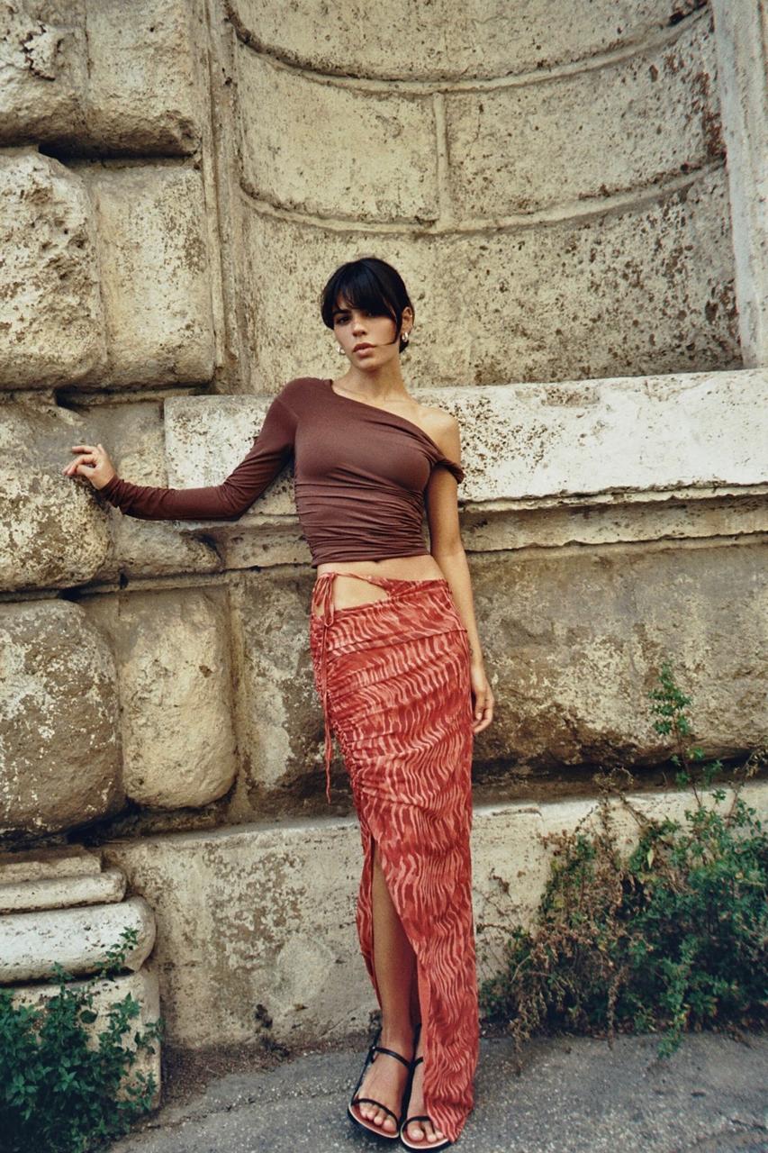 Cherry Bomb π Slit skirt