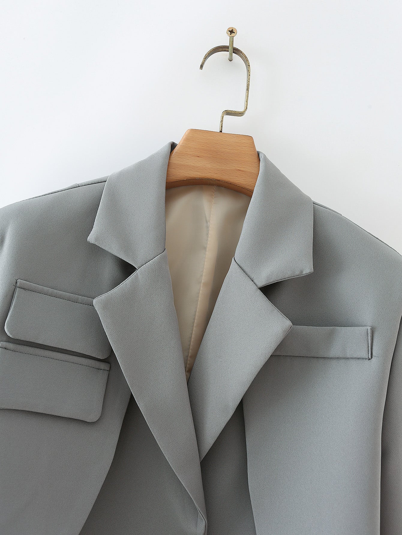 Corporate Chic Croptop Blazer
