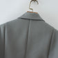 Corporate Chic Croptop Blazer