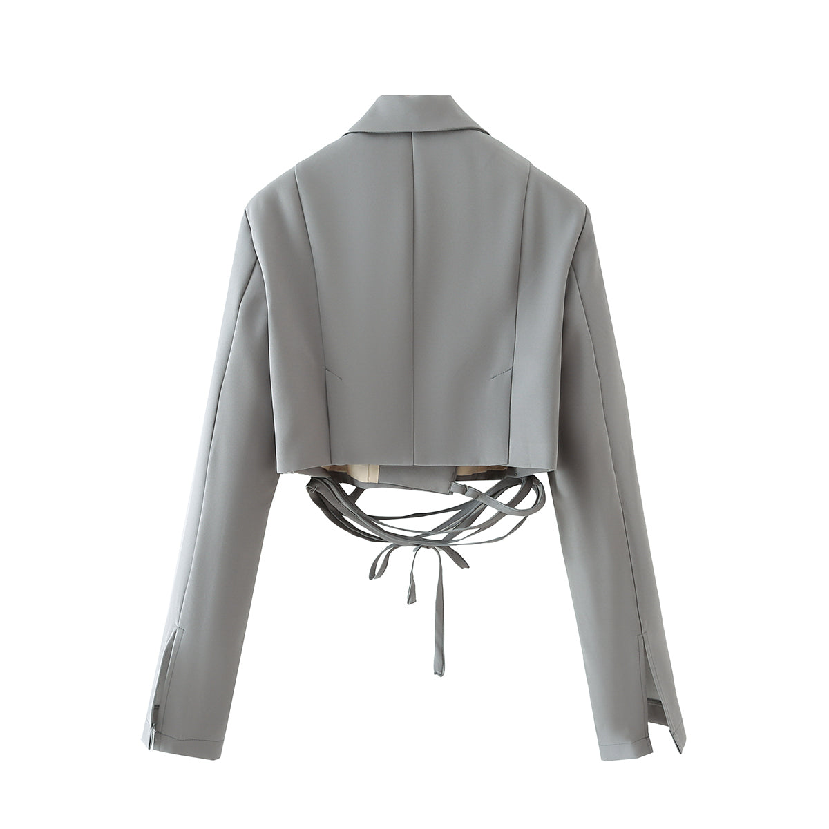 Corporate Chic Croptop Blazer