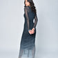 Midnight Ombre Maxi dress
