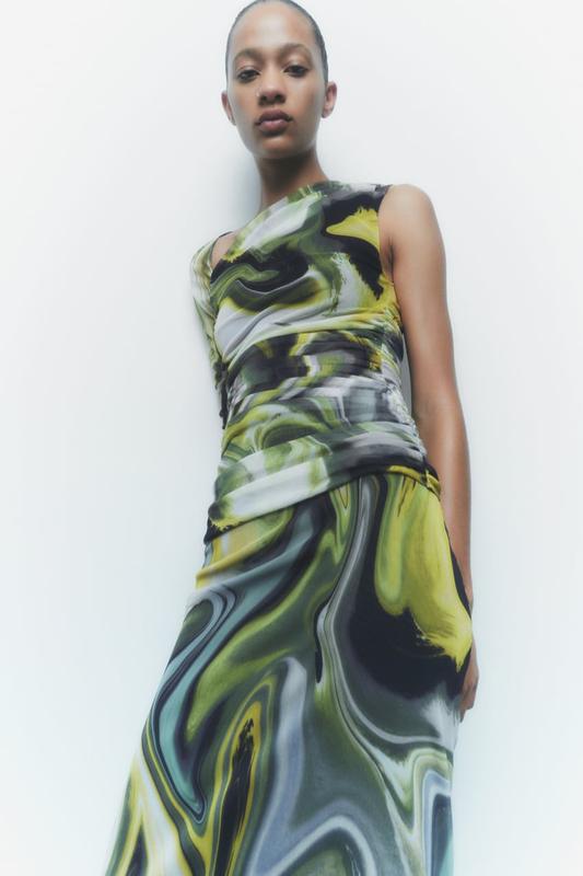 Jade Swirl skirt