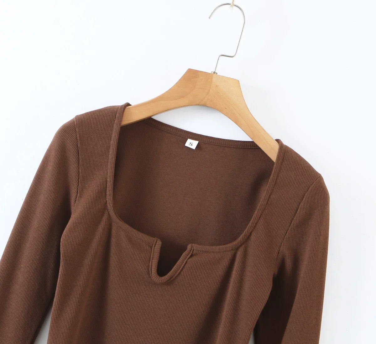 Chestnut Bodycon Top