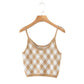 Argyle Tank Top