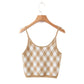 Argyle Tank Top