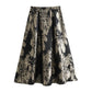 Retro romance Pleated skirt