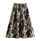Retro romance Pleated skirt