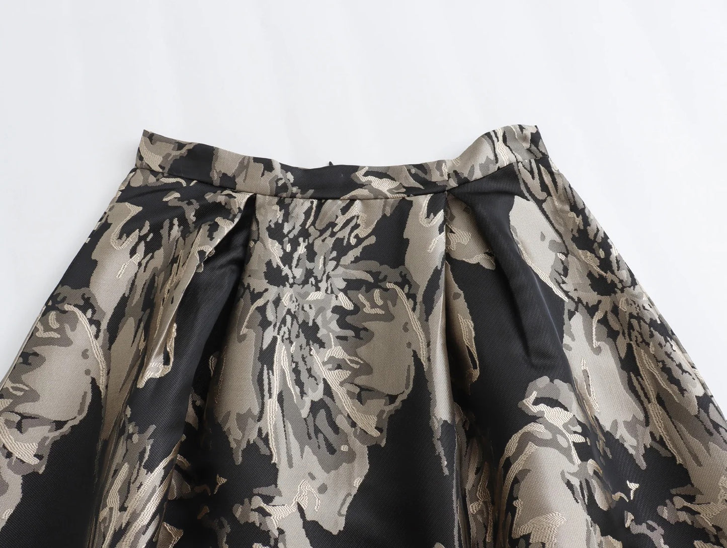 Retro romance Pleated skirt