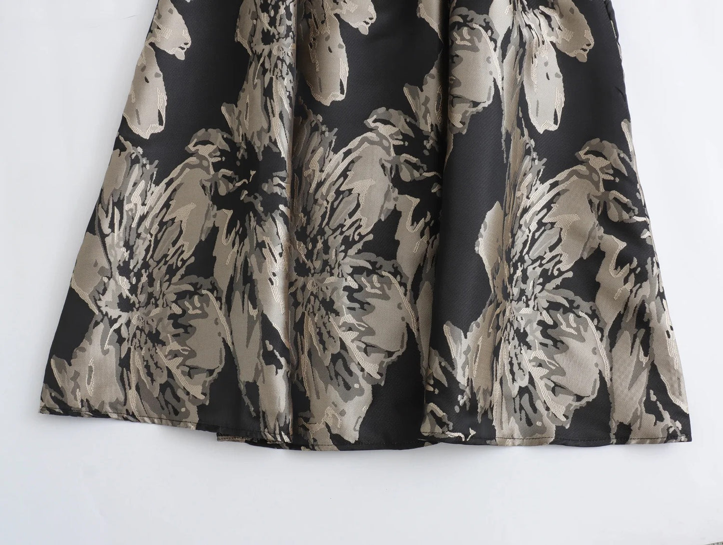 Retro romance Pleated skirt