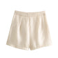 Moonlit Pearl Silk shorts