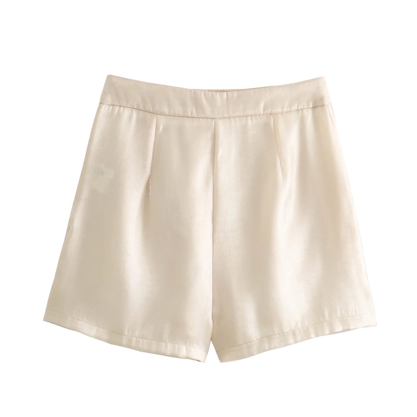 Moonlit Pearl Silk shorts