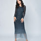Midnight Ombre Maxi dress