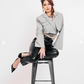 Corporate Chic Croptop Blazer
