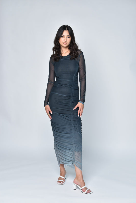 Midnight Ombre Maxi dress