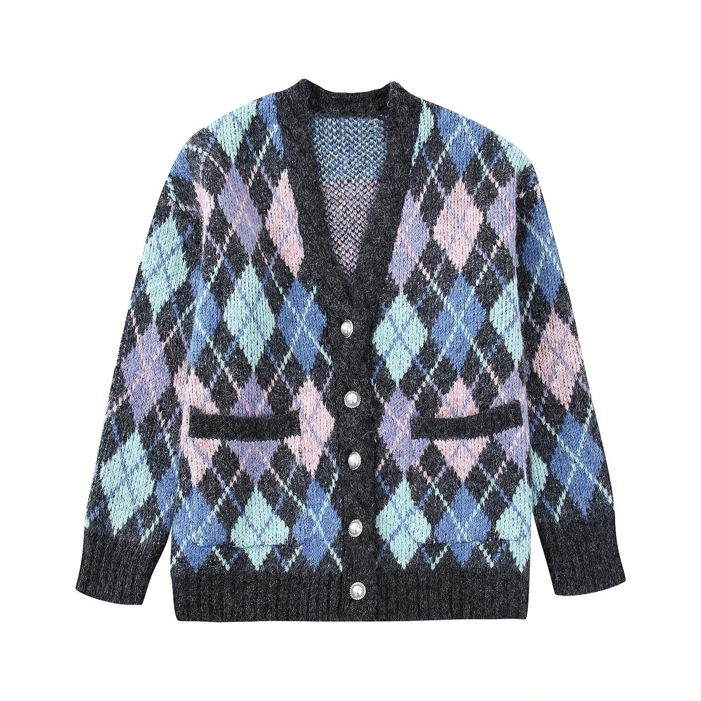 Oversized Geek-chic Cardigan