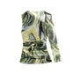 Jade Swirl off-shoulder top