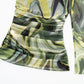 Jade Swirl off-shoulder top